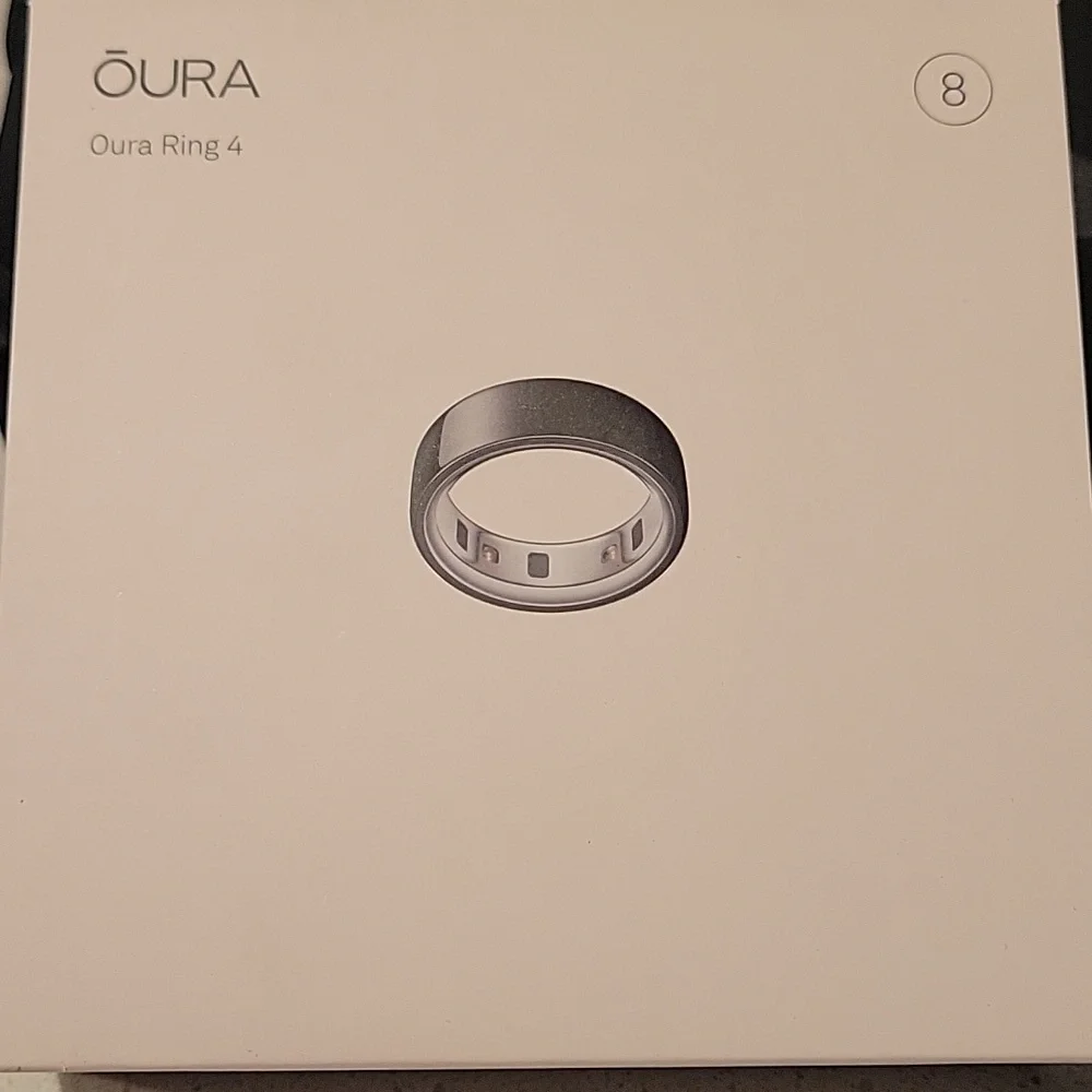 Magnetic Smart Ring Charger - Silver and Black